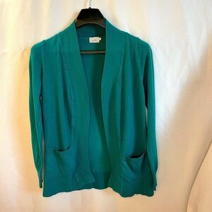 Cielo‎ Jewel Tone Jade Cardigan Sweater